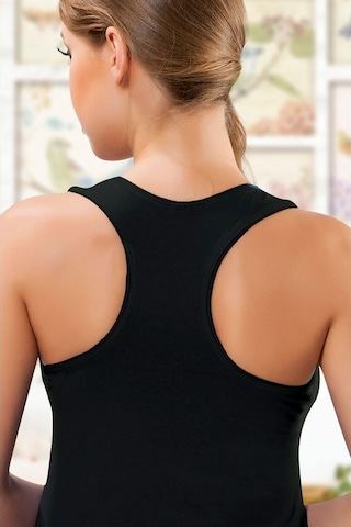 Hmd Kadın Likra Kalın Askılı Sporcu Body (2412-2413)