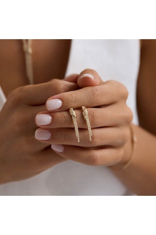 Kemerli İki Sıra Su Yolu Takı Seti T14332