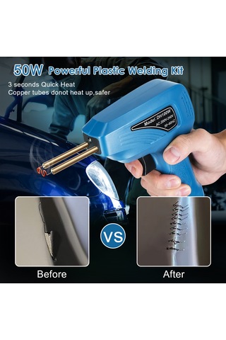 Taşınabilir El Plastik Kaynak Makinesi Panel Çatlakyeşil