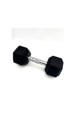 Alin Sport 10 Kg Kauçuk Profesyonel Olimpik Hex Dumbbell Hex Dambıl - Altıgen Dambıl
