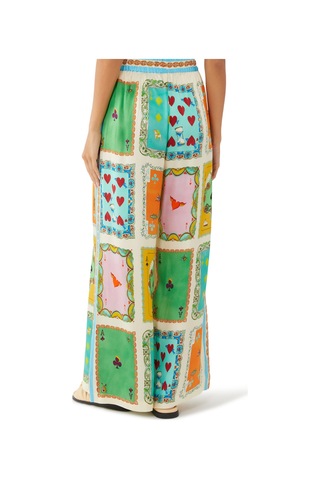 Alemais Rahat Ve Şık Pantolon Multi Colour