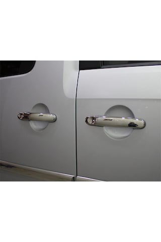 Vw Volkswagen Transporter T6 Uyumlu Kapı Kolu 4 Parça 2015 Ve Sonrası Paslanmaz Krom