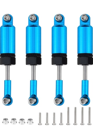 Youtek C14 C24 İçin Mavi Alaşımlı 4 Adet Şok Emici Ve Montaj Seti