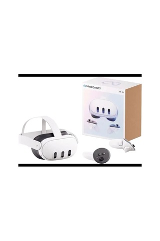 Meta Quest 3 - Sıradışı Karma Gerçeklik Başlığı Vr/mr/xr - 128gb - Beyaz
