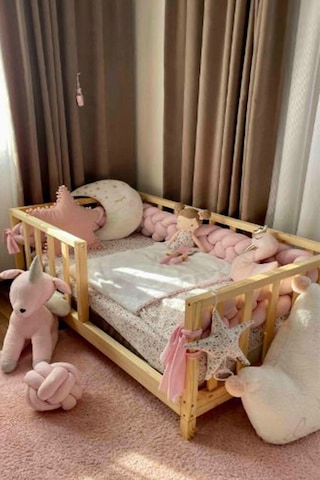Loolpi Home Ayaklı Montessori Bebek ve Çocuk Karyolası