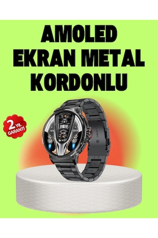 Sw80 Akıllı Saat 1.93 Ultra Hd Ekran 700 Mah Batarya 3 Kordon