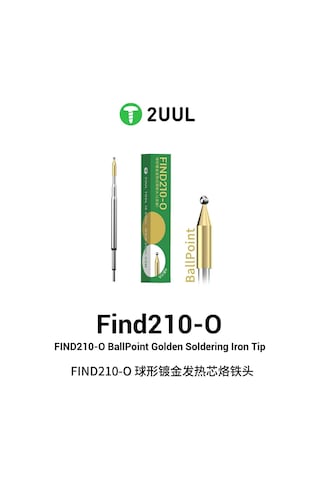 2uul Fd15 Find210-o Mikro Lehimleme İçin Ballpoint Havya Ucu