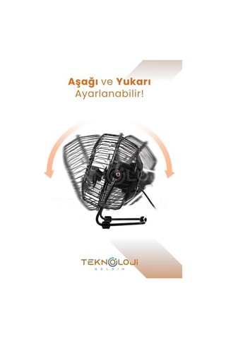 Masaüstü Fan Metal Vantilatör Usb Ile Çalışan Soğutucu Siyah .