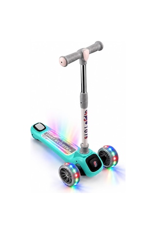 Sportpro Müzikli Rgb Neon Işıklı 3tekerli Katlanabilir Scooter 3+yaş Yeşil Sportpro Müzikli Rgb Neon Işıklı 3tekerli Katlanabilir Scooter 3+yaş Yeşil