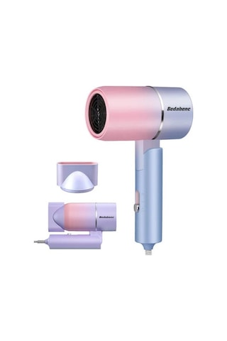 Joyhub 220v 750w Katlanır Saç Kurutma Makinesi Sıcak Hava Anyon Saç Bakımı Ev Mini Seyahat Saç Kurutma Makinesi Fön Makinesi Taşınabilir Secador De Cabelo K9c409