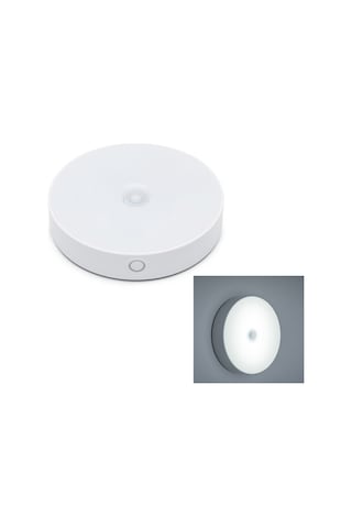 Neevoyu Pır Hareket Sensörlü Led Gece Lambası, 700mah Usb Şarjlı, Yumuşak Işık, Bebek Odası, Odalar İçin Kullanıma Uygun Beyaz Renk Beyaz