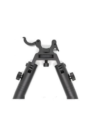 -üstün Metal Alaşım Kelepçeli Bipod Çatalayak Arazi Ekipmanı Atış Desteği Taşınabilir Destek