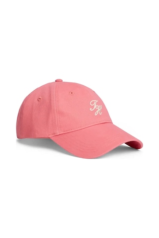 Tommy Hilfiger Th Embroıdered Cap, Tjh Pembe Kadın Şapka