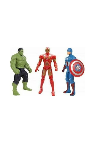 Avengers Süper Kahraman Aksesuarlı Figürler 6 Lı Örümcek Adam