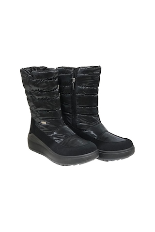 Bot Kadın Diğer 6334 7j Jacalu Textile Upper And Synt Leather-pu Sole Black Siyah