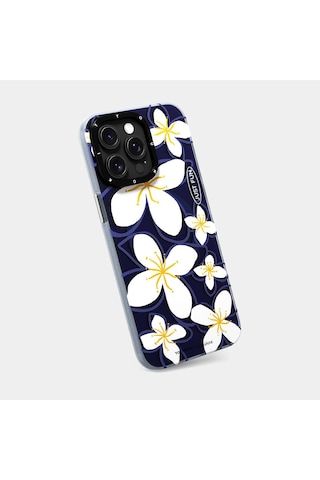 Apple Uyumlu iPhone 15 Pro Kılıf Magsafe Şarj Özellikli Sunshine Tasarımlı Youngkit Smile Serisi Lacivert