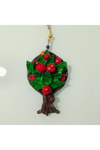 Nar Ağacı Duvar Süsü O69 9x15 Cm