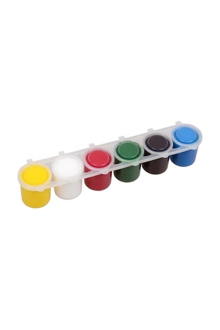 Funny Kids 6 Renk Parmak Boyası 6x25 ML