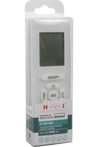 Huayu K-gr1368 Üniversal Gree Akıllı Klima Kumandası