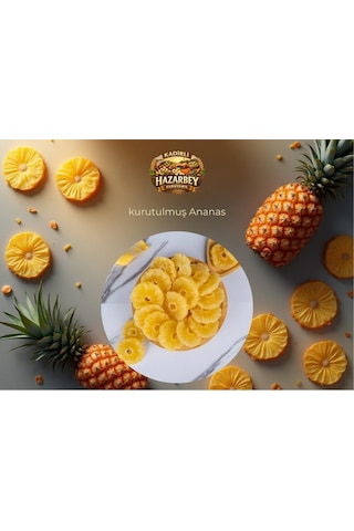 Kadirlihazarbey Kurutulmuş Ananas 100 Gr. 100 G