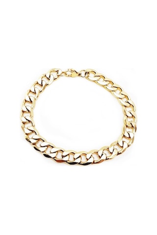 Gold Renk Erkek Çelik Bileklik Renkli