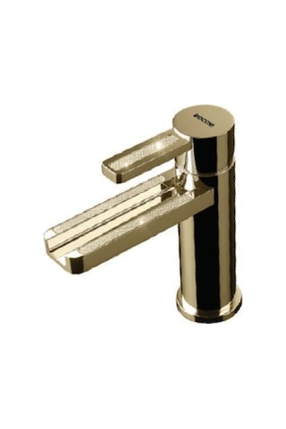 Bocchi Canyon Cyrstal 1014-0001-SA Lavabo Bataryası Altın