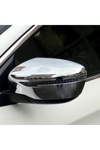 Nissan Qashqai İçin Uyumlu Ayna Kapağı Krom 2014-2020