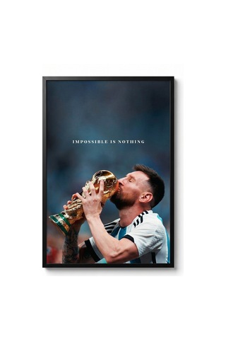 Lionel Messi İmkansız Bir Hiçtir Tasarım Tablo