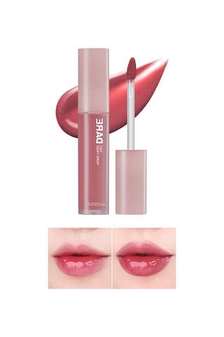 Missha Uzun Süre Kalıcı Nemli Bitiş Sunan Parlak Tint Dare Tint Dewy Drop 05 Rosy Drop
