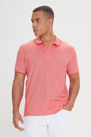 AC&Co / Altınyıldız Classics Erkek Kıremıt-Nar Cıcegı-Mor Çekmeyen Pamuklu Kumaş Slim Fit Dar Kesim 3 'Lü Kıvrılmaz Polo Yaka Tişört Çok Renkli