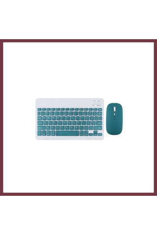 Storeşahin Kyb71 Kablosuz Türkçe Q Klavye Mouse Set - Koyu Yeşil Shn0720 Diğer