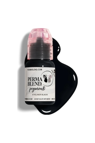 Perma Blend Eyeliner Black Soğuk Alt Tonlu Siyah Eyeliner Pigmenti 15ml Diğer