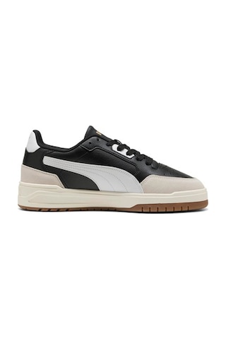 Puma Shuffle Downtown Siyah - Beyaz Erkek Sneaker 402596-07 Siyah - Beyaz