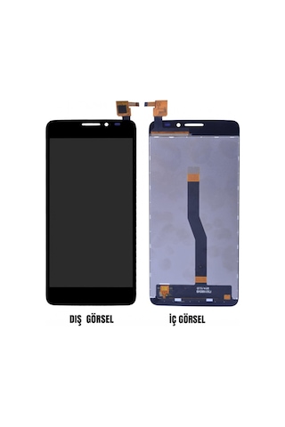 Teknonet General Mobile Discovery 2 Plus Uyumlu Lcd+dokunmatik - Siyah