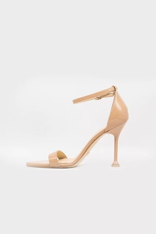 Guess Kadın Sandalo Navy Topuklu Ayakkabı 39 Bej