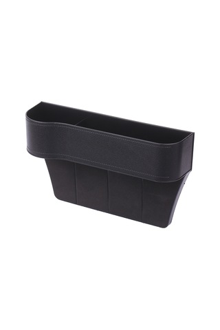 Yifomall Sürücü Tarafı Siyah Abs Araç Oturma Aralığı Depolama Kutusu, Telefon-cüzdan Tutucu, Isı Dayanıklı, Kolay Kurulum, Geniş Kapasite