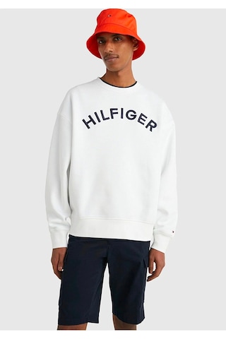 Tommy Hilfiger .erkek .sweatshirt Beyaz