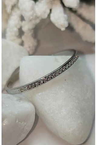 Sılver Whale 925 Ayar Gümüş, Taşlı Yüzük 275135734 Gri