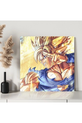 Dragon Ball Sarı Kanvas Tablo