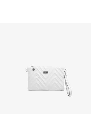 Portföy Çantası Kadın Silver Polo Sp1250-m211 Sılver Polo Portföy & Clutch Beyaz-beyaz