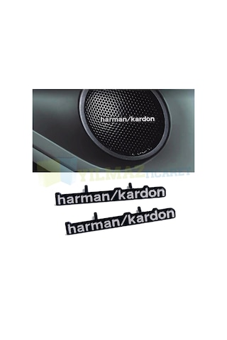 Harman Kardon Hoparlör Logo Amblem Tırnaklı Metal 2 Adet Yüksek Kalite