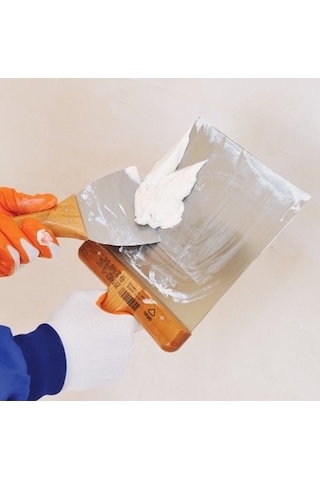 Dekor 055 Macun Küreği Ahşap Saplı 16 CM