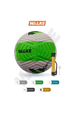 Walke 5 Numara Futbol Topu Pompa Hediyeli Yeşil