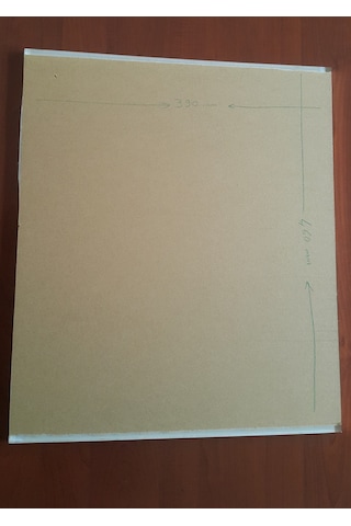 Şeffaf Pleksi (Kalınlık 8 Mm, Ebat: 390 * 460 Mm)