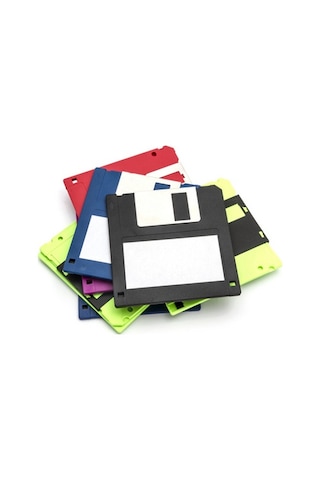 3.5" 1.44 Mb 5 Li Paket Mf2hd Kutusuz Poşetli Floppy Disket