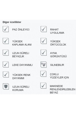 Marshall Luxe Parlak Yağlı Boya-3.75Lt=5Kg Beyaz-Ahşap-Demir-Plas