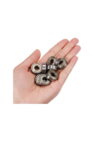 10 Ad. 608Zz Rulman -8X22X7 Metal Mühürlü Çok Amaçli Bilye Rulman 554865192