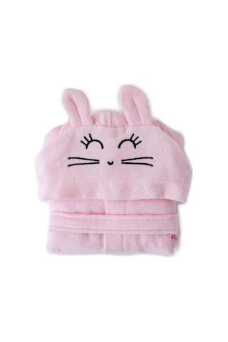 Milk&Moo 2-4 Yaş Kadife Çocuk Bornozu Çançin