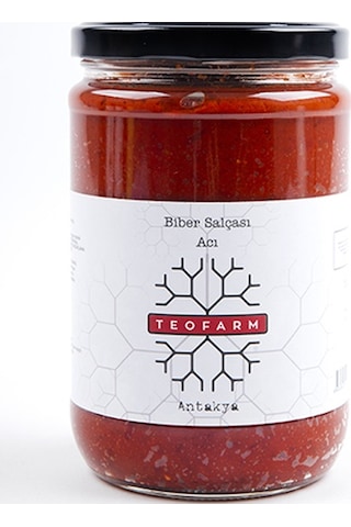 Teofarm Acı Biber Salçası 660 G