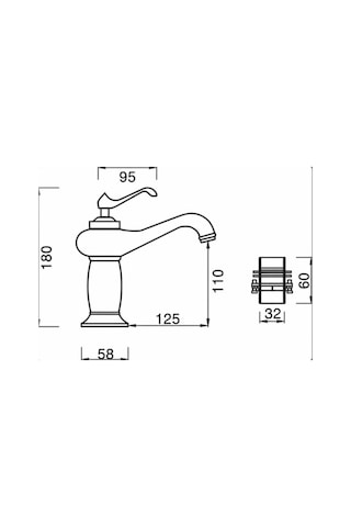 Fontana - Krom Lavabo Bataryası Outlet - F-111- Diğer